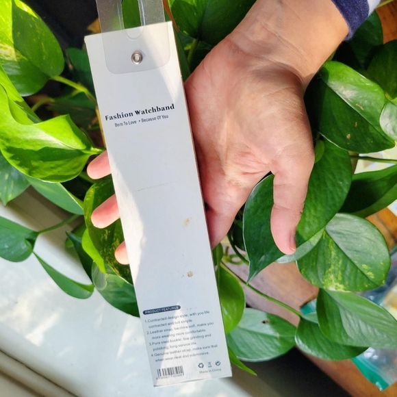 Vintage Black Watchband - Picture 5 of 7